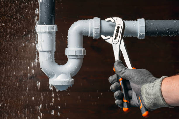 Professional Water Line Repair technician working in Mason, MI
